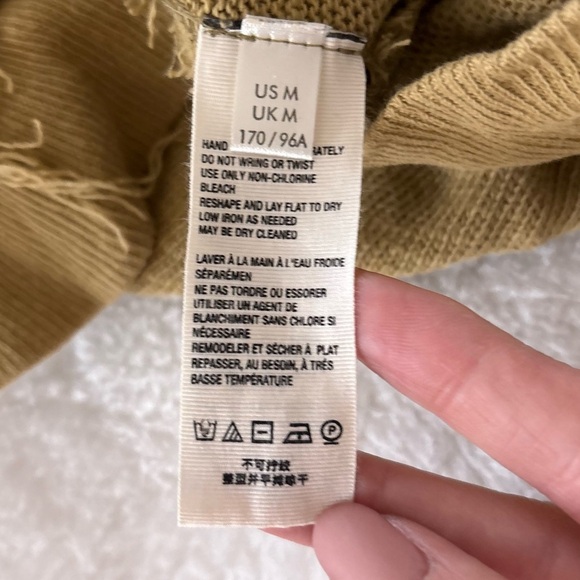 Free People Golden Road Slouchy long sleeve top sz M - Picture 7 of 12